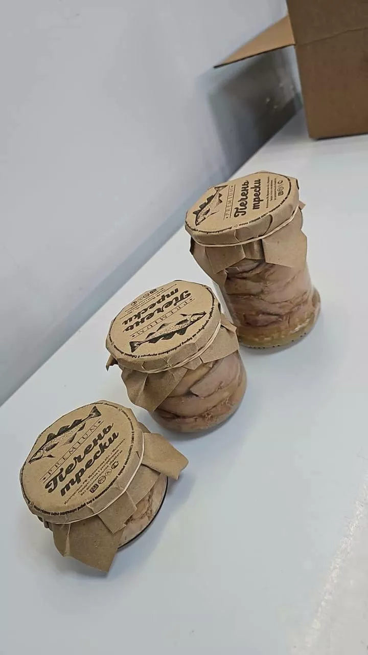 фотография продукта Печень трески в стеклобанки мурманск