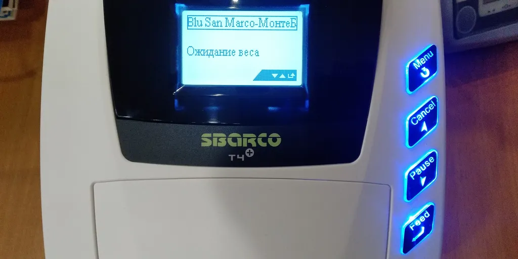 принтер SBARCO T4+ для работы с весами в Москве
