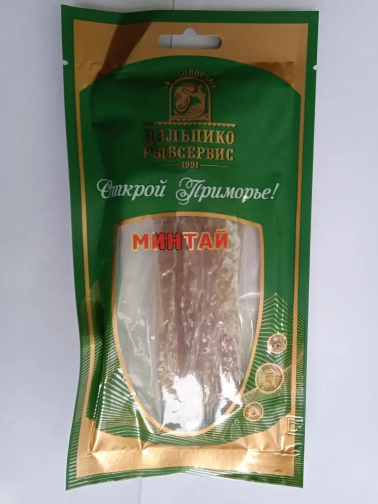 минтай вяленный филе 50 гр в Москве